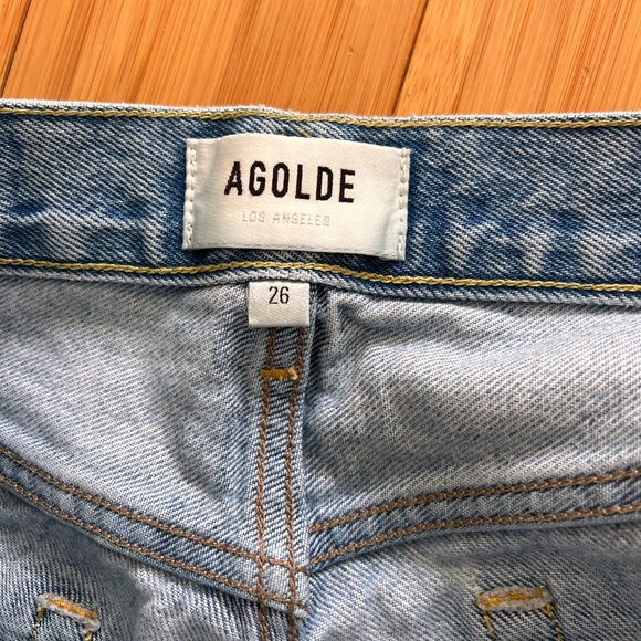 Agolde Parker Cutoff Shorts in Swapmeet - Picture 8 of 8